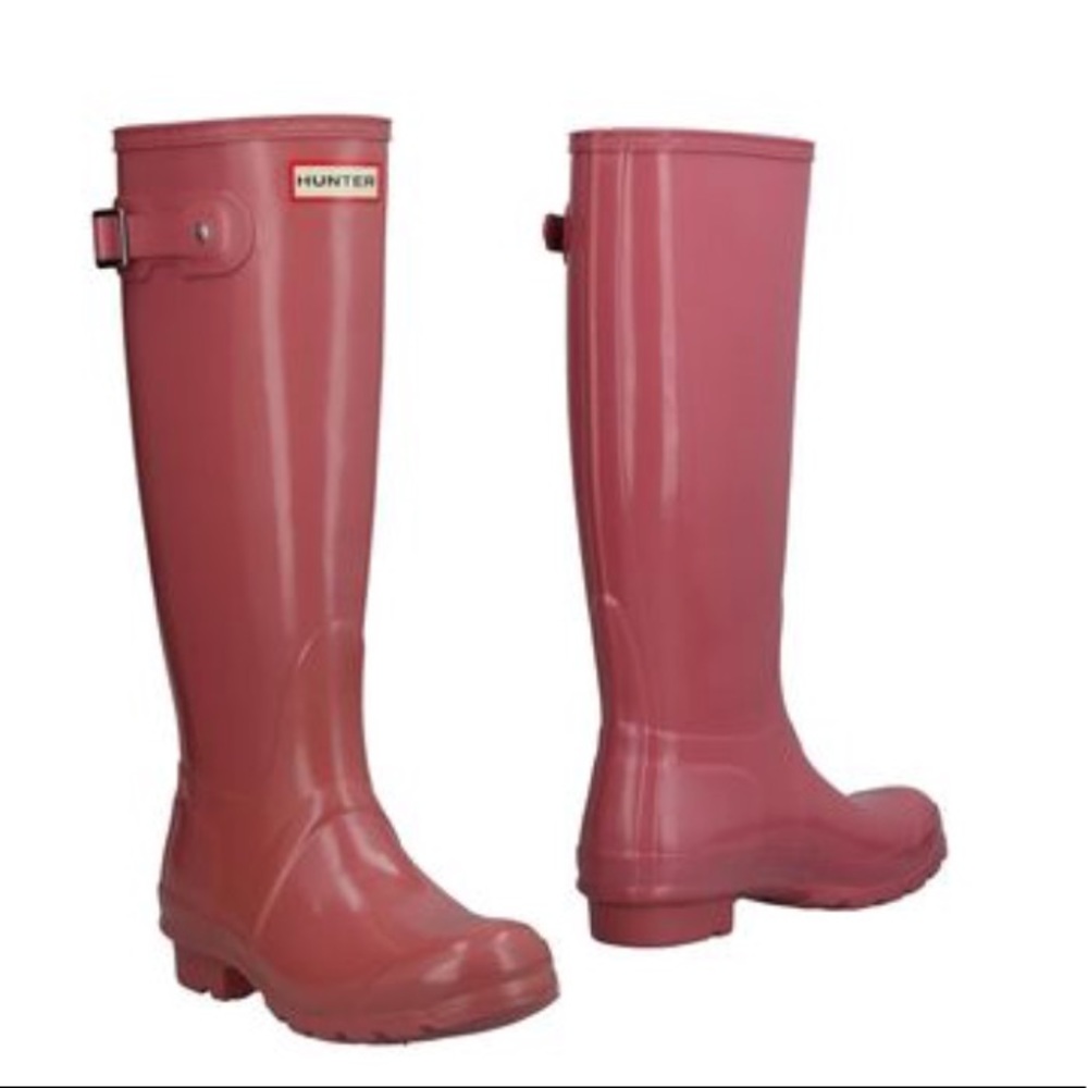 Hunter women Pink Woman’s size 6 Men’s Size 5 - Picture 1 of 8